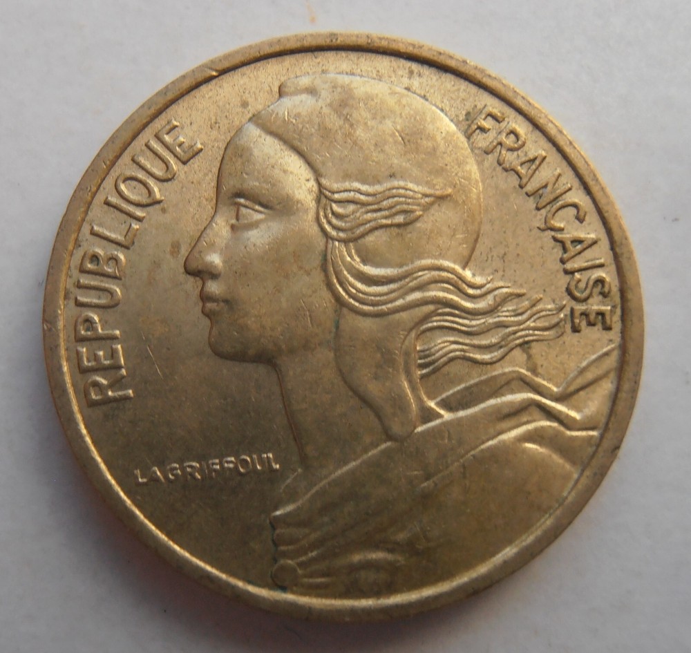 FRANCE 5 CENTIMES 1983
