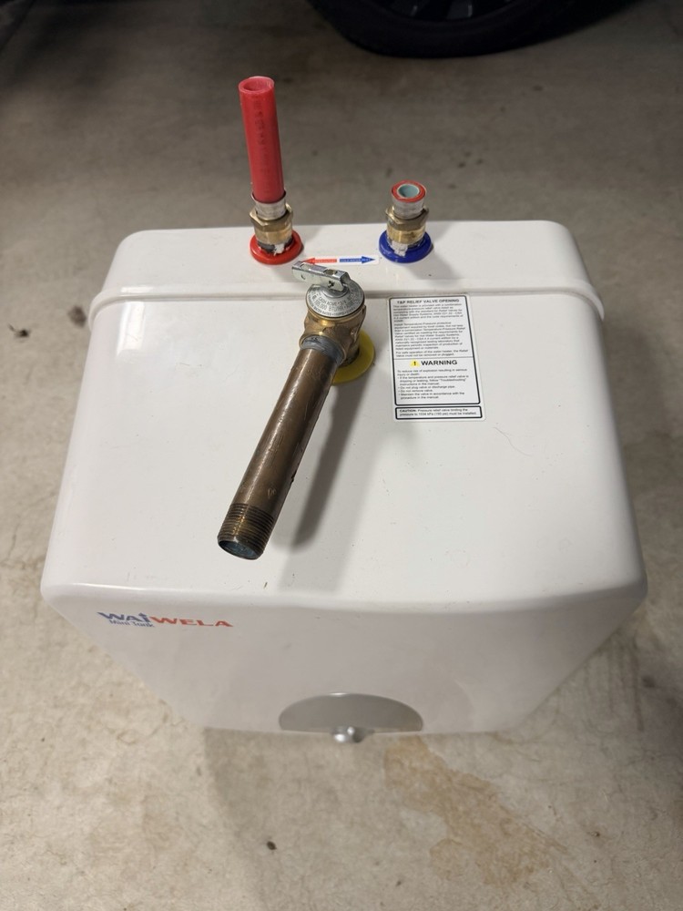 Wai Wela WM-6.0 Mini Tank Water Heater 6 Gallon