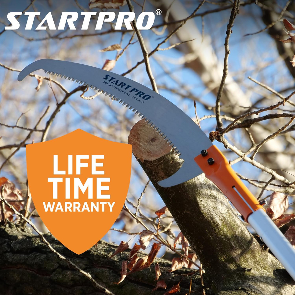 Startpro 29Ft Reach Tree Pruning Saw, Telescopic Manual Lightweight Extendable 2