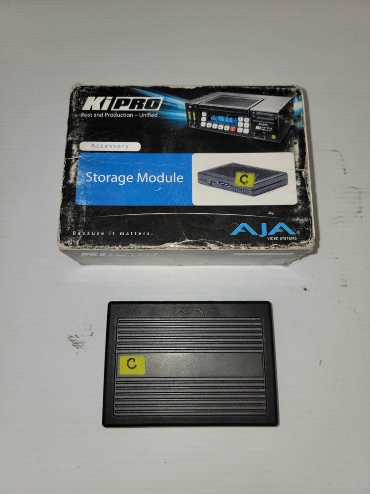 AJA KiStor 250GB Hard Disk Drive Storage Module - Used w/ Box