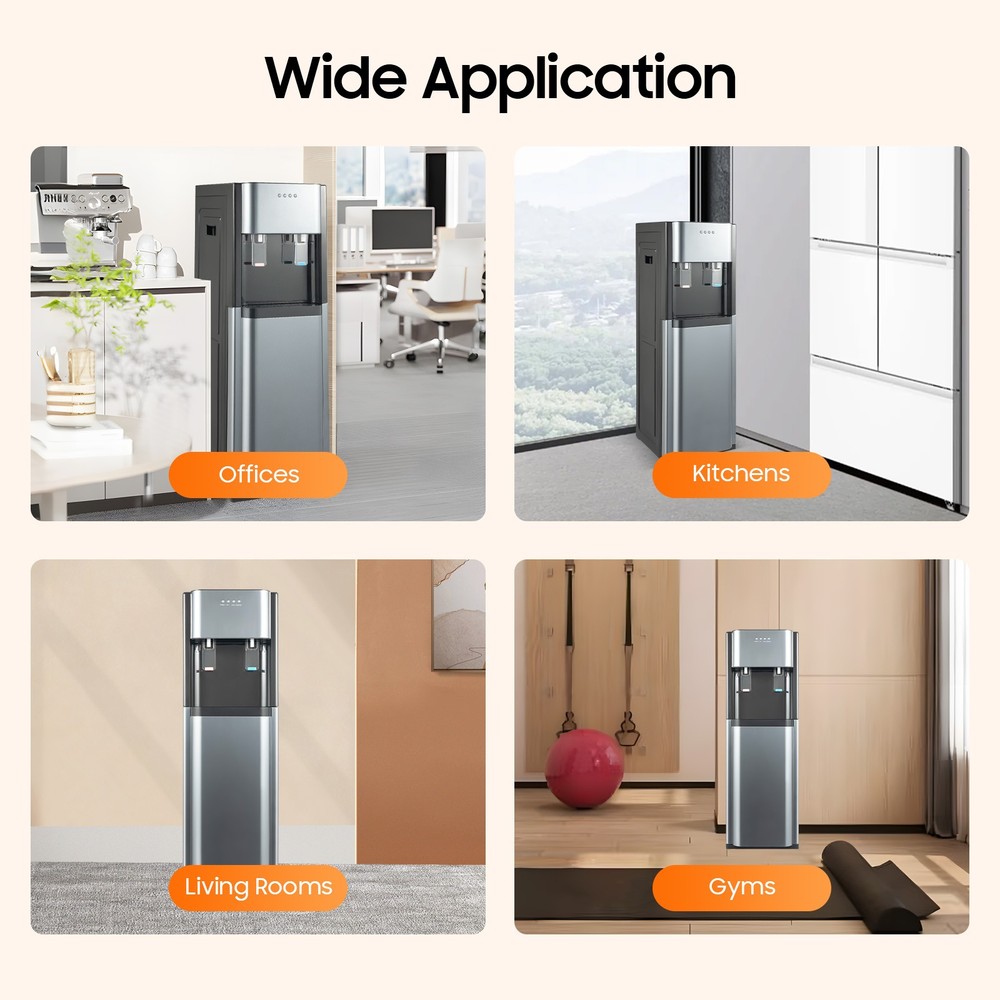 20L Bottom Loading Office/Home Water Dispenser Floor Hot/Cold Drinking Machine