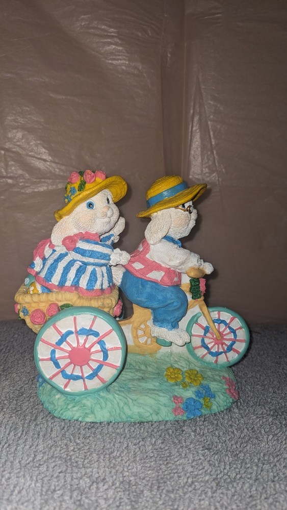 Easter Clover Hill Collection Hand Painted Figurine *793