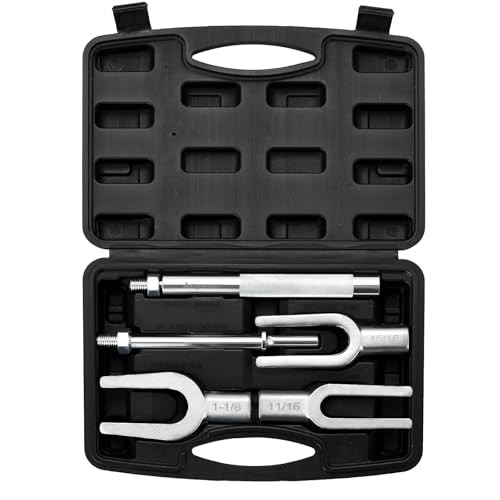 Pickle Fork Ball Joint Separator Set | 5PCS Pickle Fork Tool Set, Ball Red