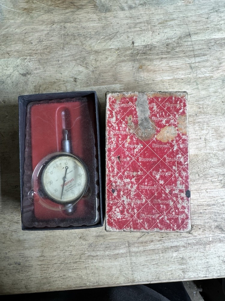 STARRETT dial indicator 25-141, RANGE-.250'