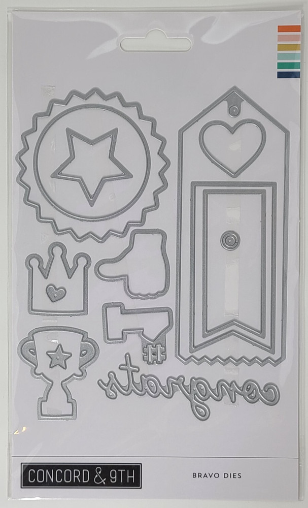 Concord & 9th Bravo Stamp & Die Set