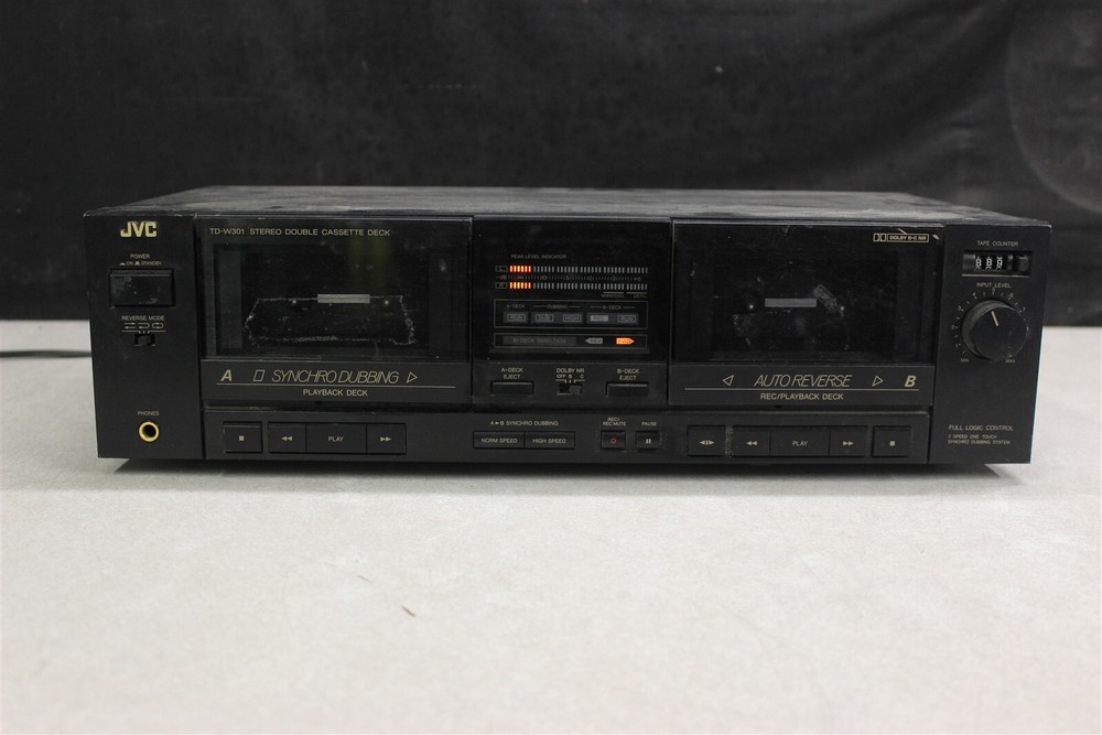 JVC TD-W301 Stereo Double Cassette Deck