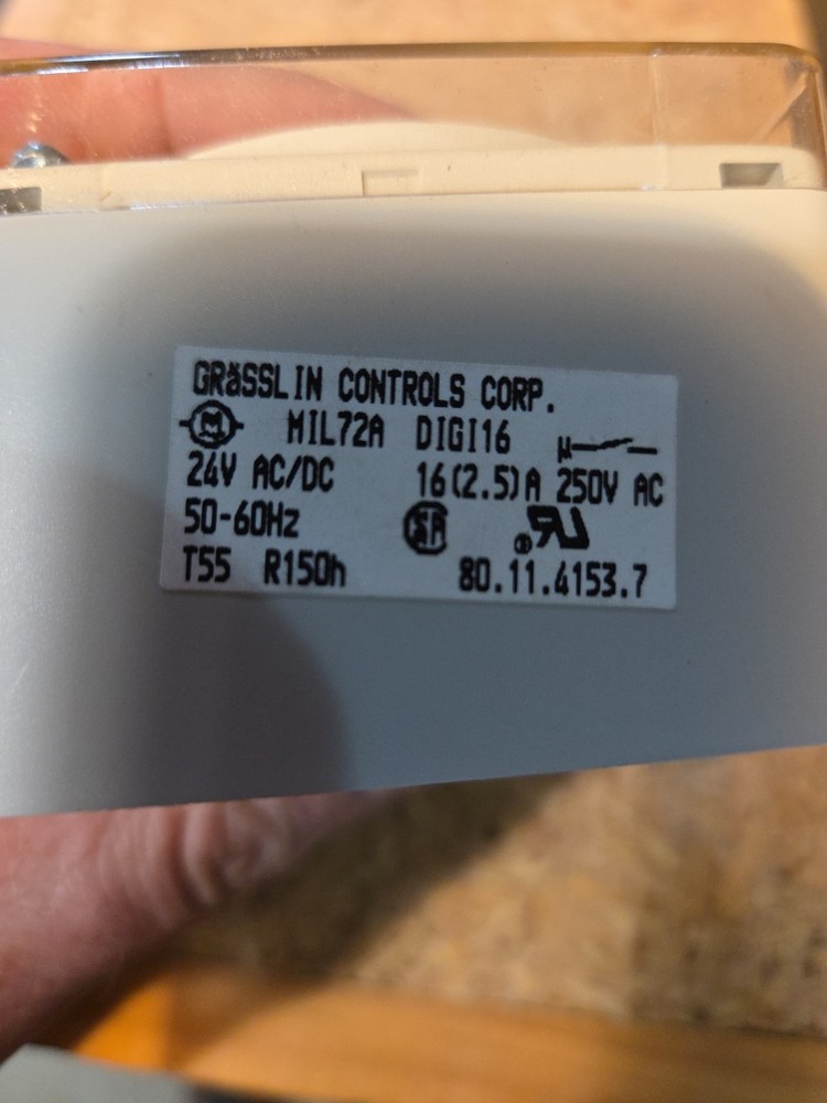 Grasslin MIL72A-DIGI16 Electronic Time Switch Timer