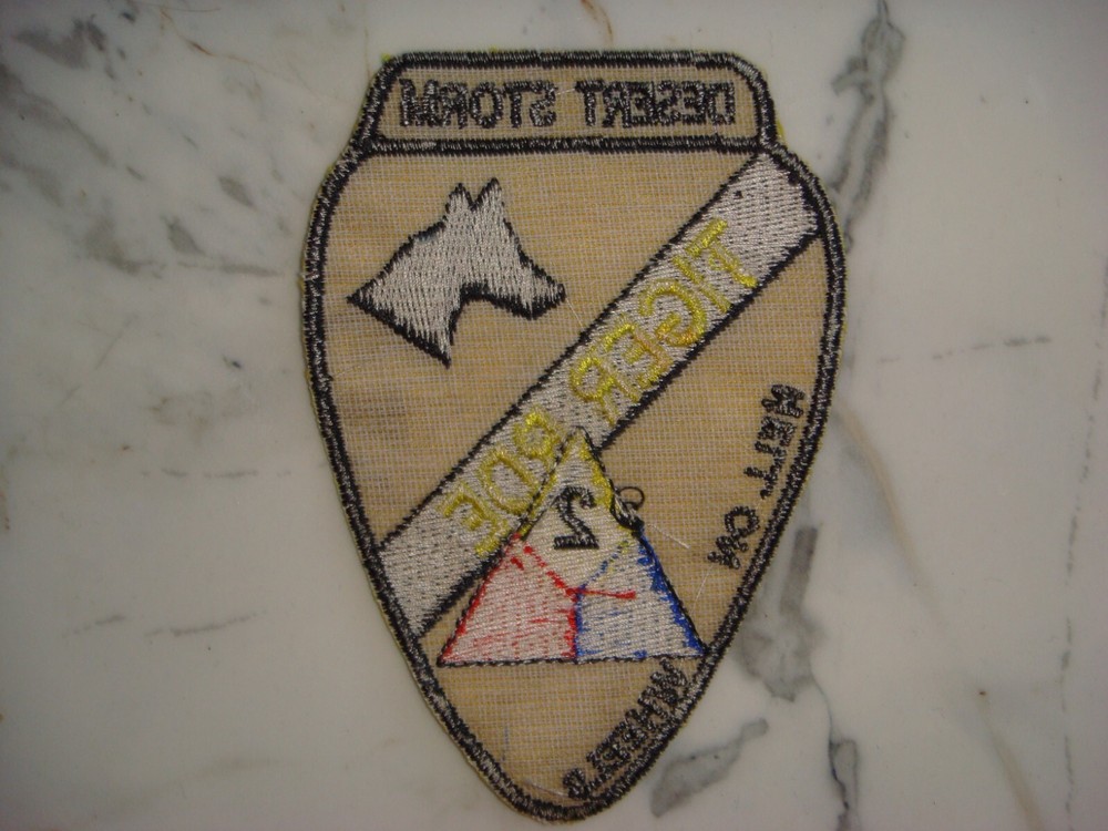 PATCH DESERT STORM US 1st BRIGADE - 2nd BRIGADE HELL ON WHEELS