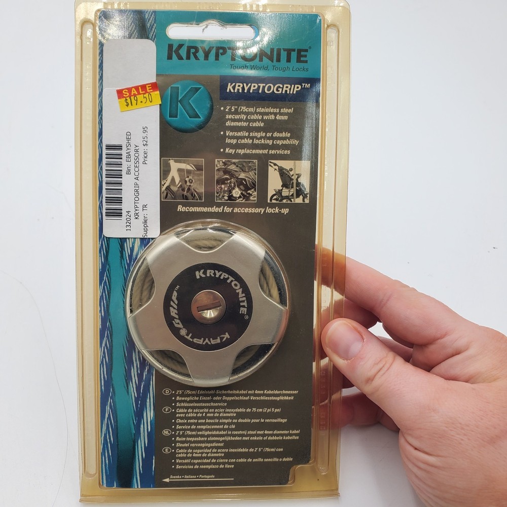 Kryptonite Kryptogrip 2.5" Security Cable 132024