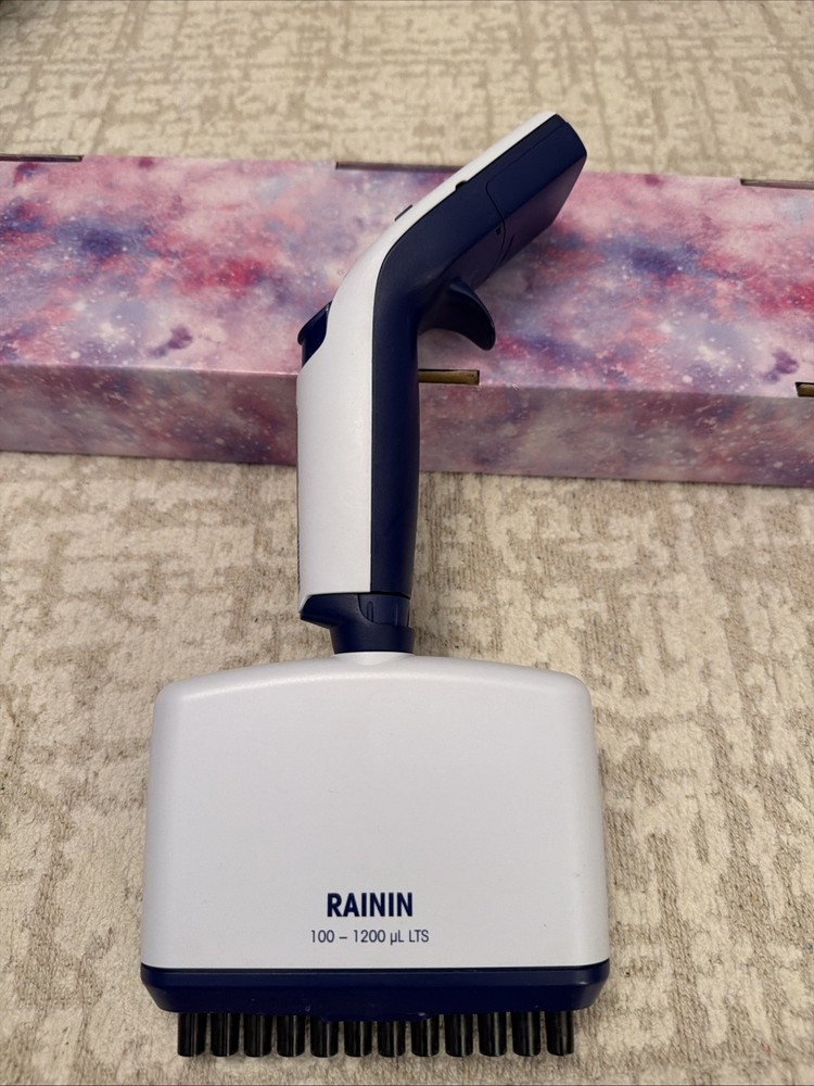 Rainin E4 XLS 100-1200 uL 12 Channel Multichannel Electronic Automatic Pipette
