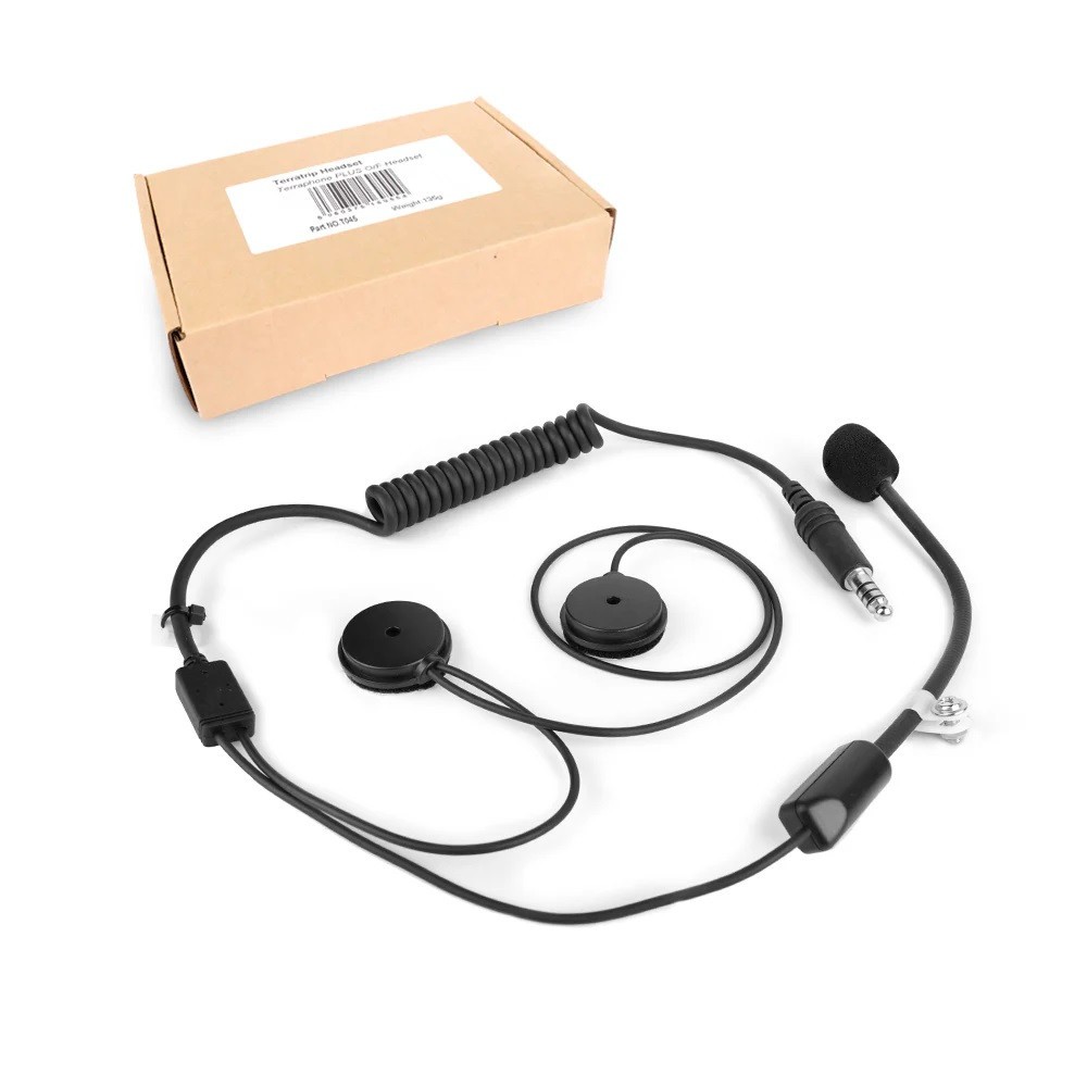 Terratrip Professional Plus Intercom Headset for Open Face Helmet Female Nexus