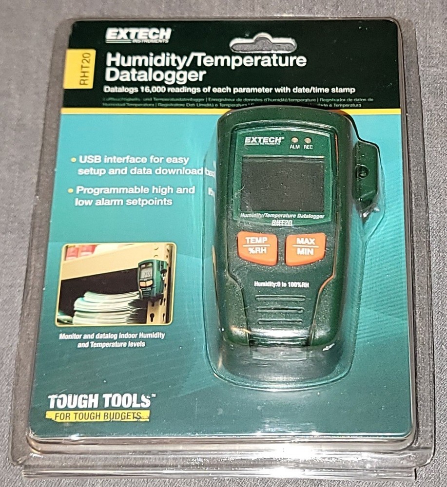 Extech RHT20 Humidity & Temperature Datalogger
