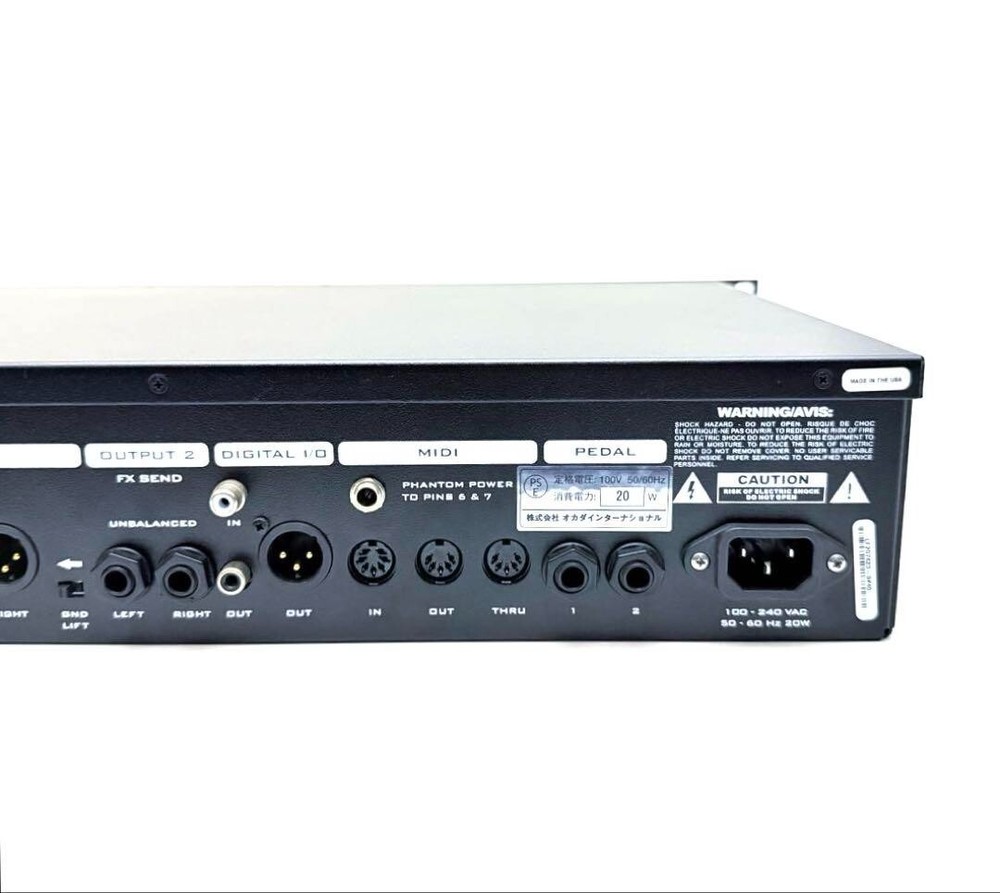Fractal Audio Systems Axe-FX Ultra Preamp and Effects Processor Used Tested JP