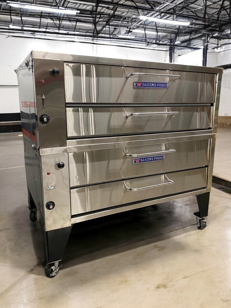 Used Bakers Pride Y602 double deck