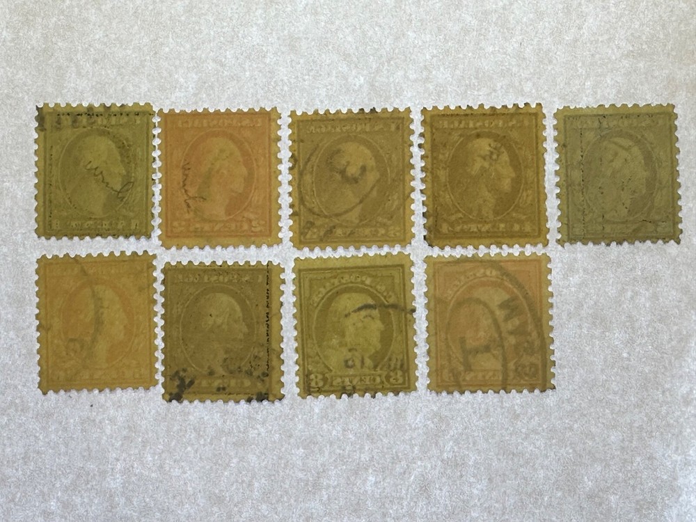 Scott # 424-32 2024 Scott Catalogue Value $ 21.30