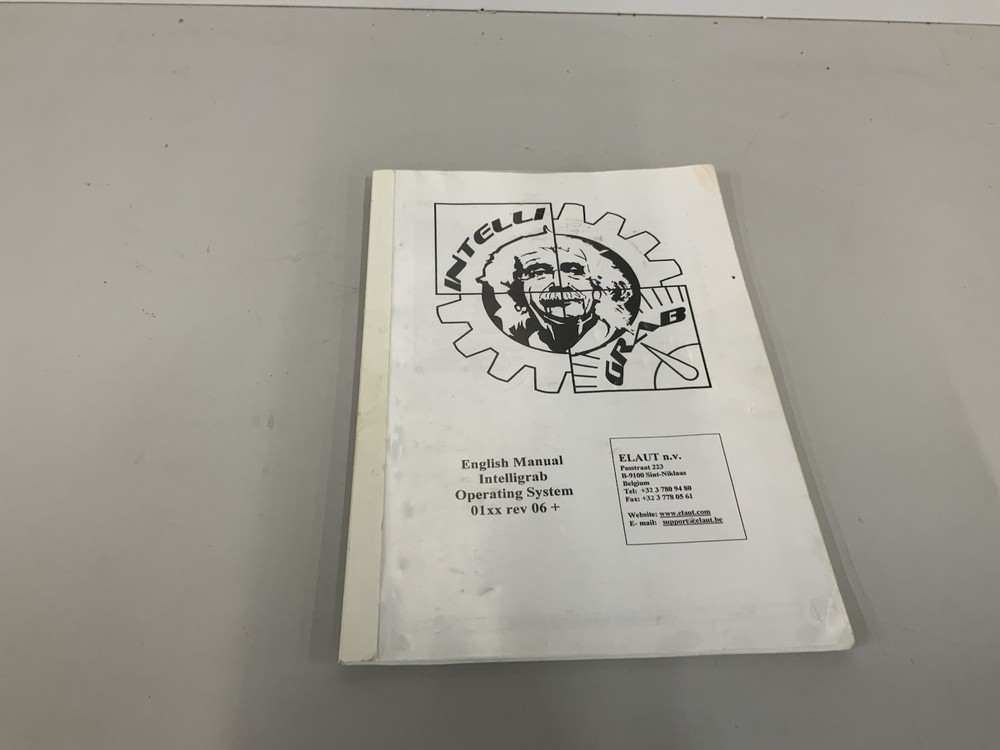 Eliot Arcade Game Intelli Grab Operating System Manual