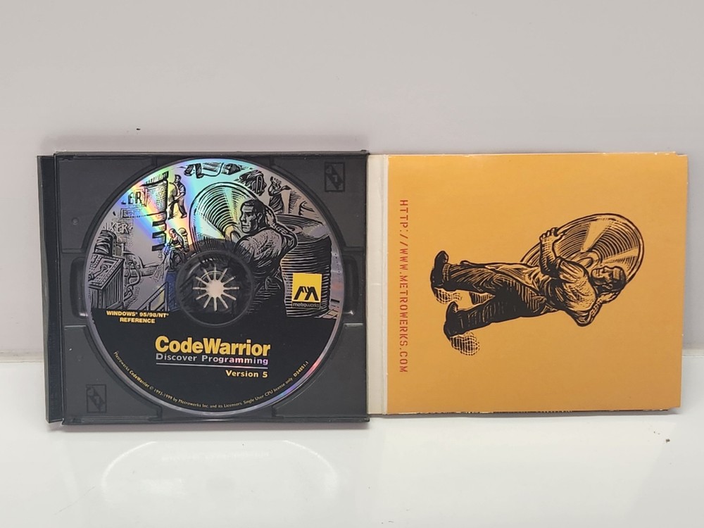 CodeWarrior Discover Programming Edition (PC, 1999)