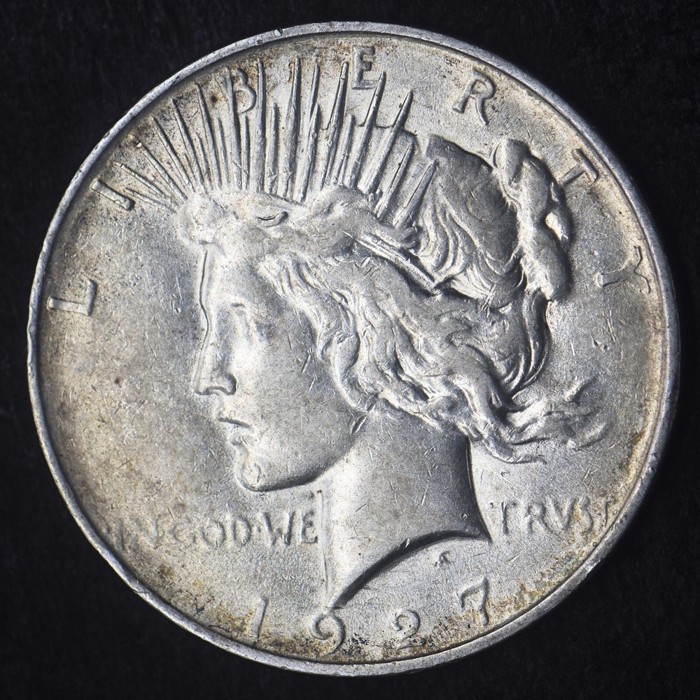 1927-D Peace Silver Dollar $1- COINGIANTS -