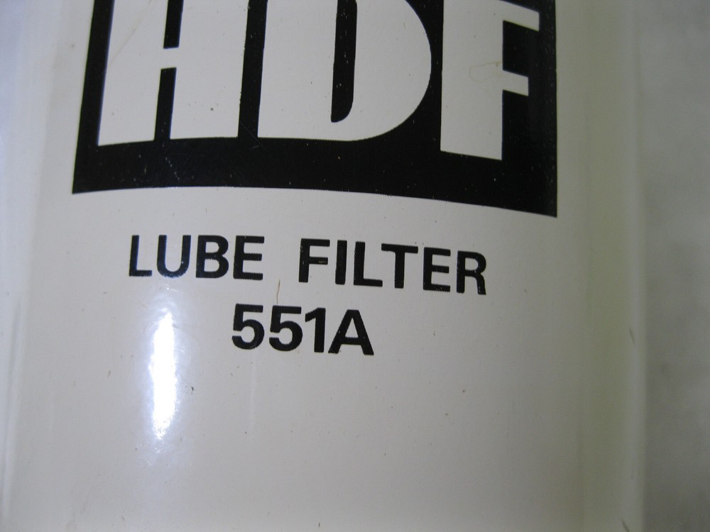 HDF Heavy Duty Filters 551A Lube Filter