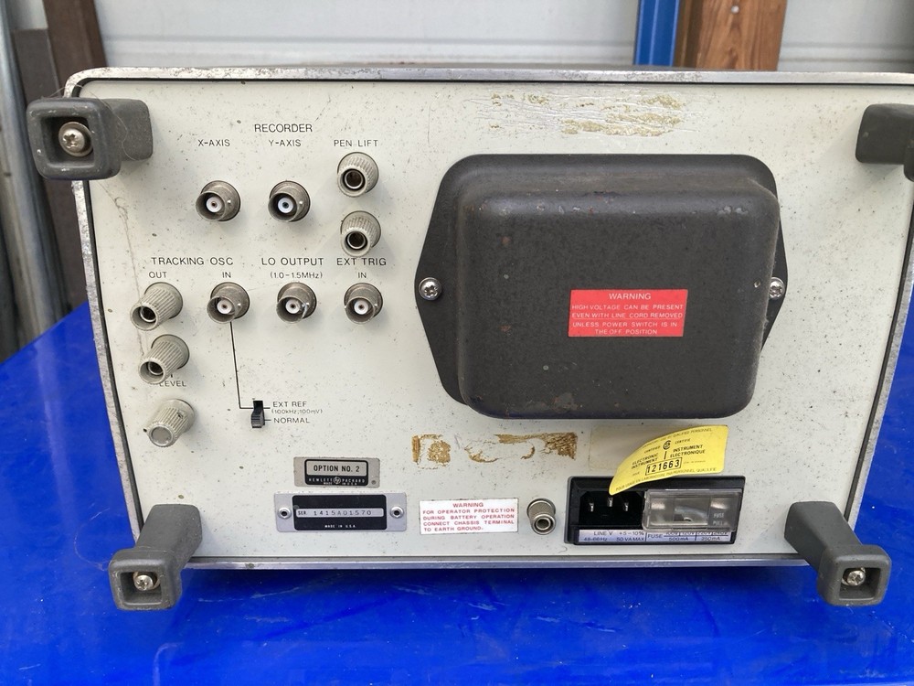 HP Hewlett-Packard 3580A Spectrum Analyzer