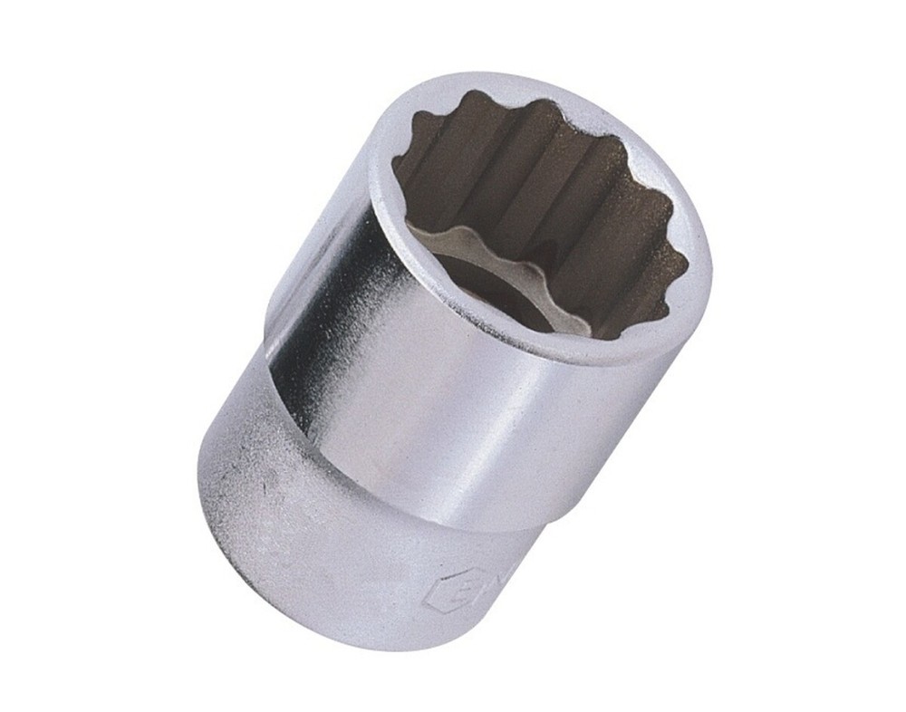 Genius Tools 1/2" Dr. 1-1/16" Hand Socket (12-Point) - 473834