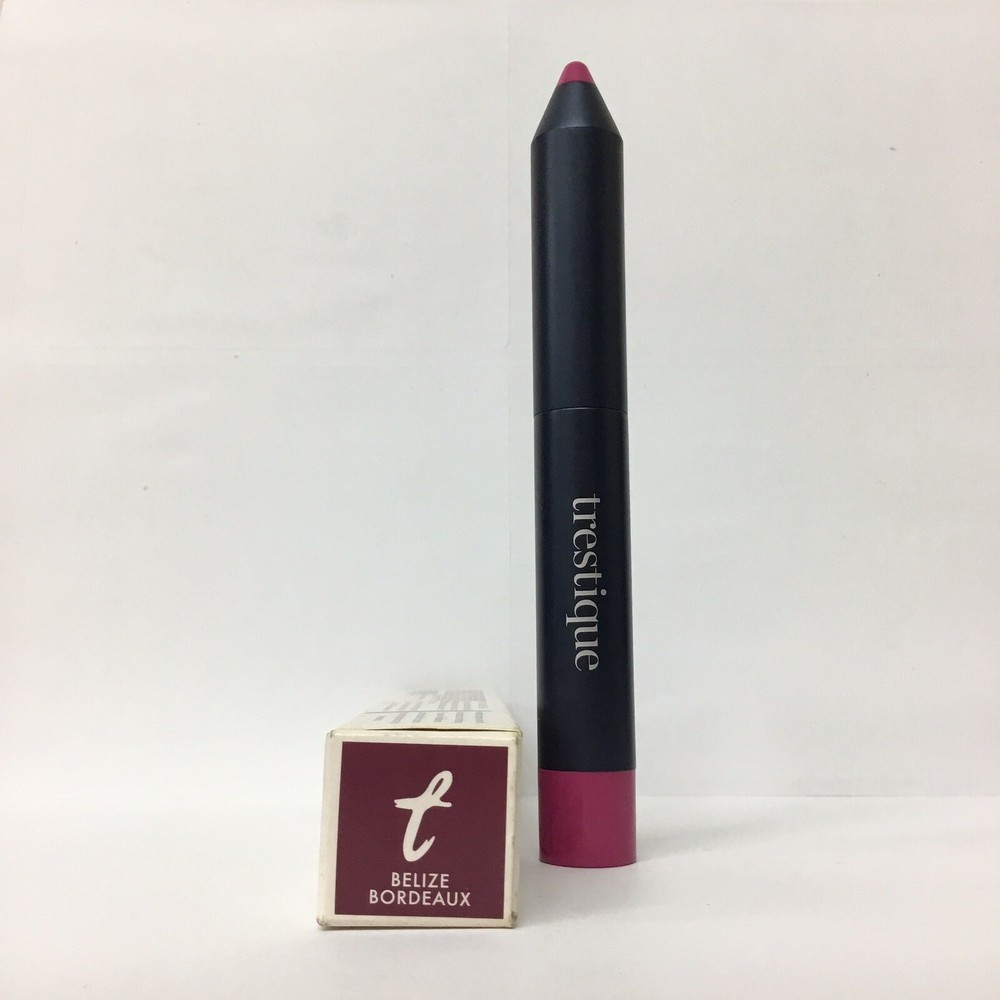 Trestique Refillable Mate Lipstick + Balm - Belize Bordeaux - As Pictured