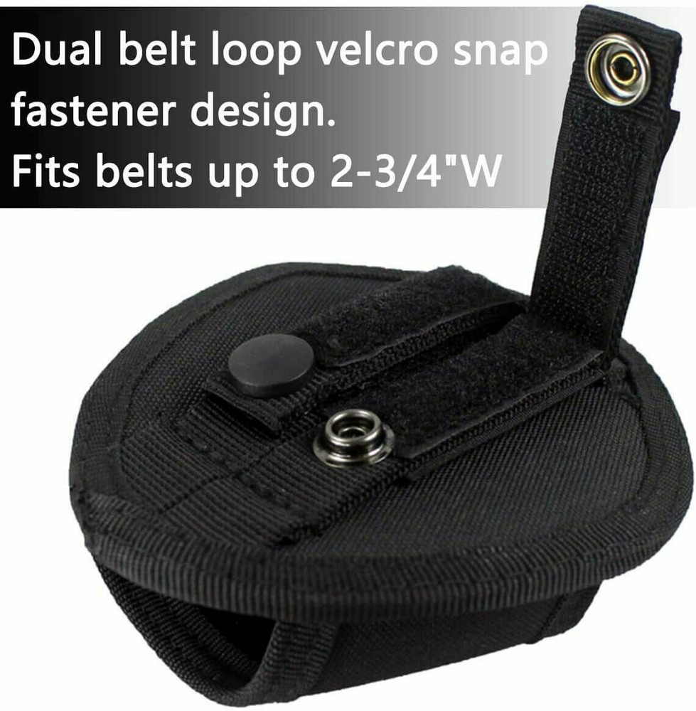 Open Top Handcuff Case Nylon Holder Pouch Belt Loop Hand Cuff Sheath Holster