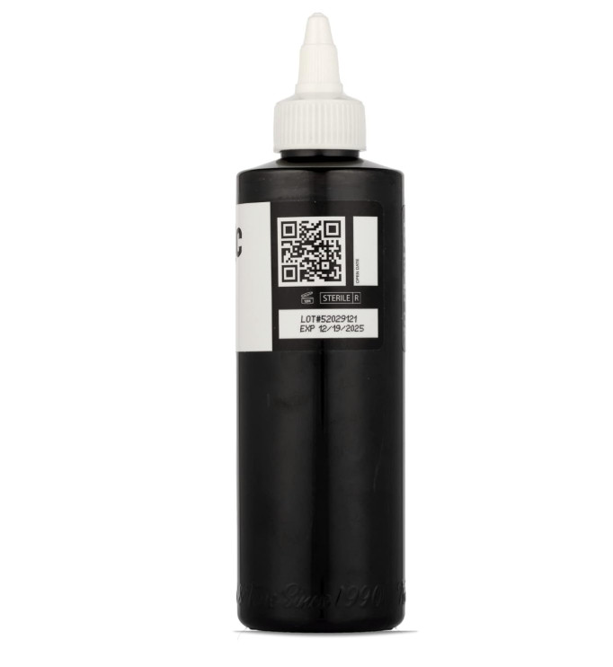 Black Ink 8oz Bottle