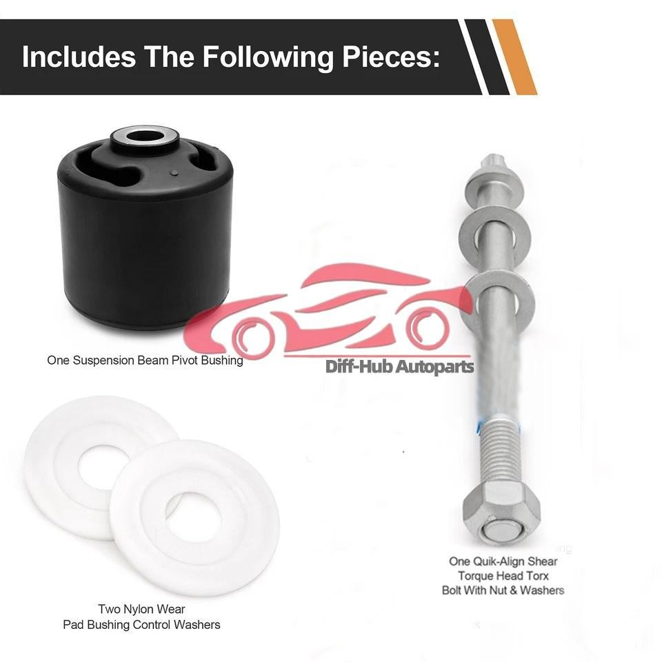 S-24691 S-21166 Hendrickson Quick Align Pivot Bolt Bushing Kit