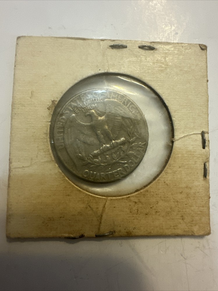 Extremely Rare 1966 Quarter with rim error, no mint mark, Phantom Eagle