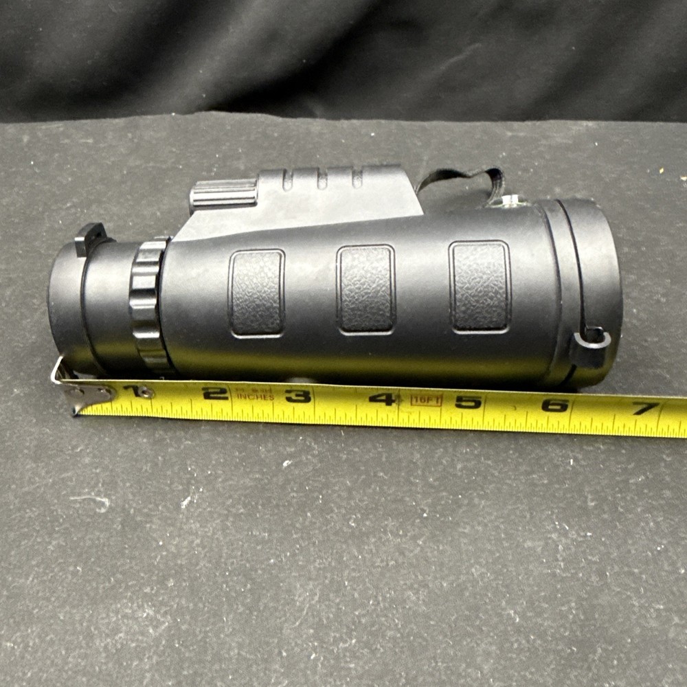 Monocular Scope with Compass Strap Caps Birding Hunting