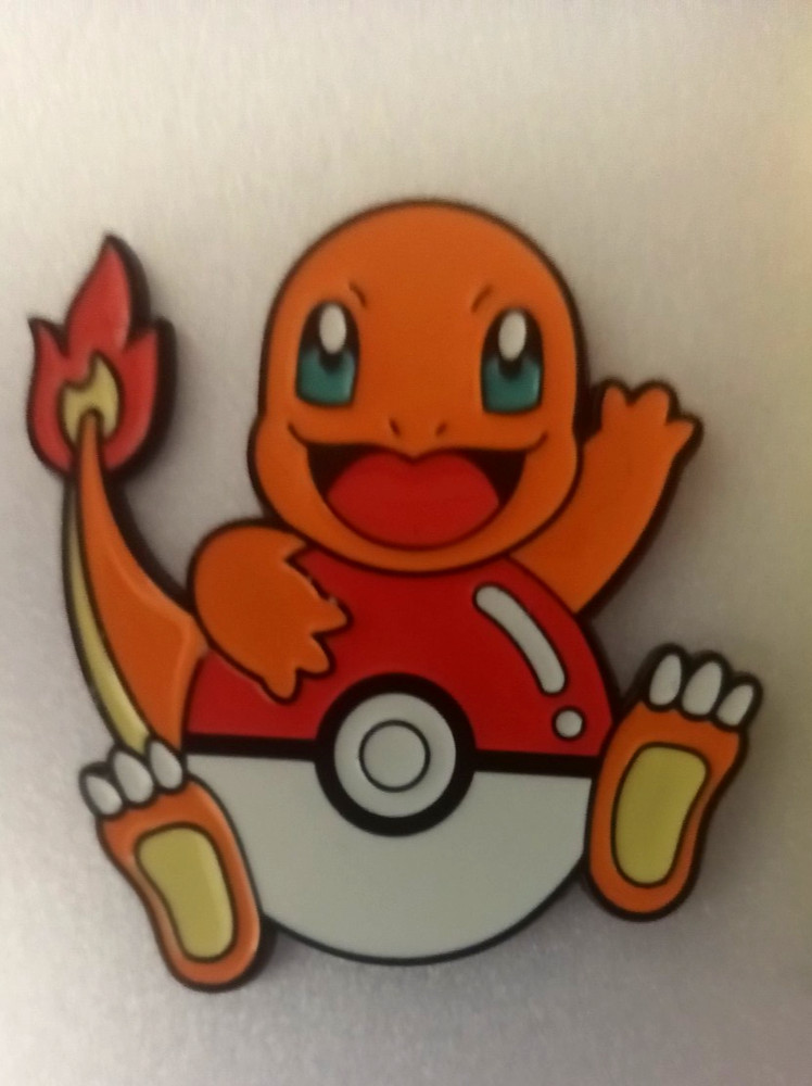 CHARMANDER ENAMEL METAL MAGNET