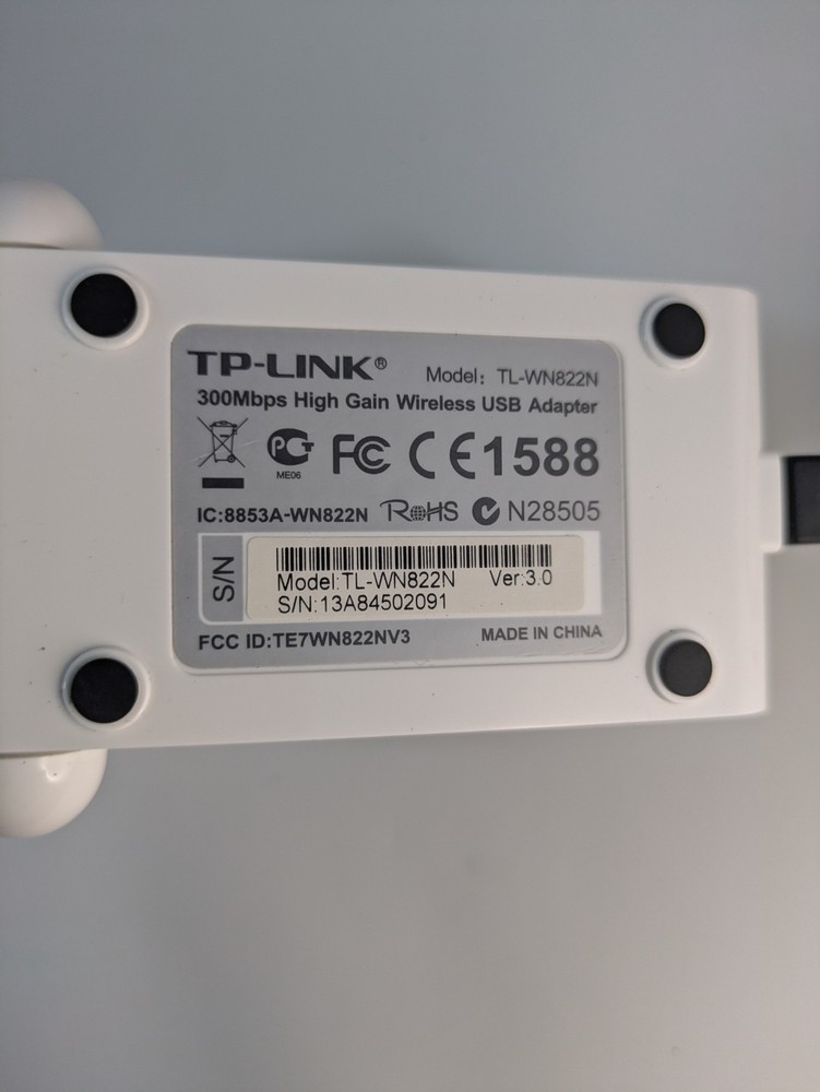 TP-LINK High Gain Wireless USB Adapter TL-WN822N
