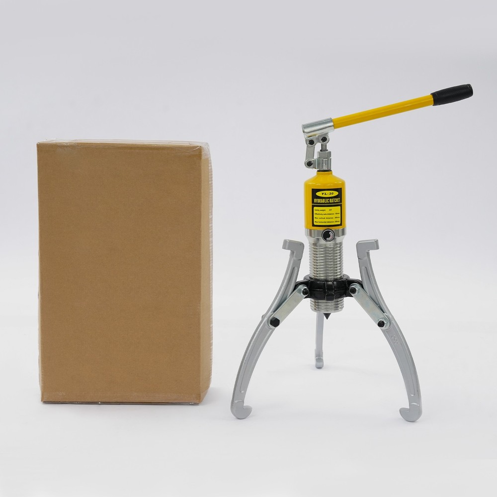 Yellow Hydraulic Bearing Puller,20T Hydraulic Puller Kit,3 Jaws Hydraulic Puller