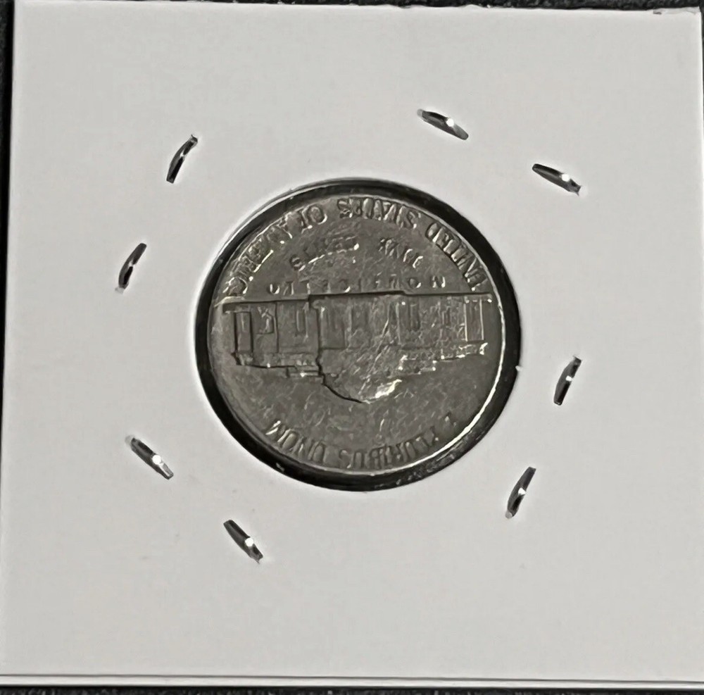 1972 D Nickel Mint Error - Low D Mint Mark