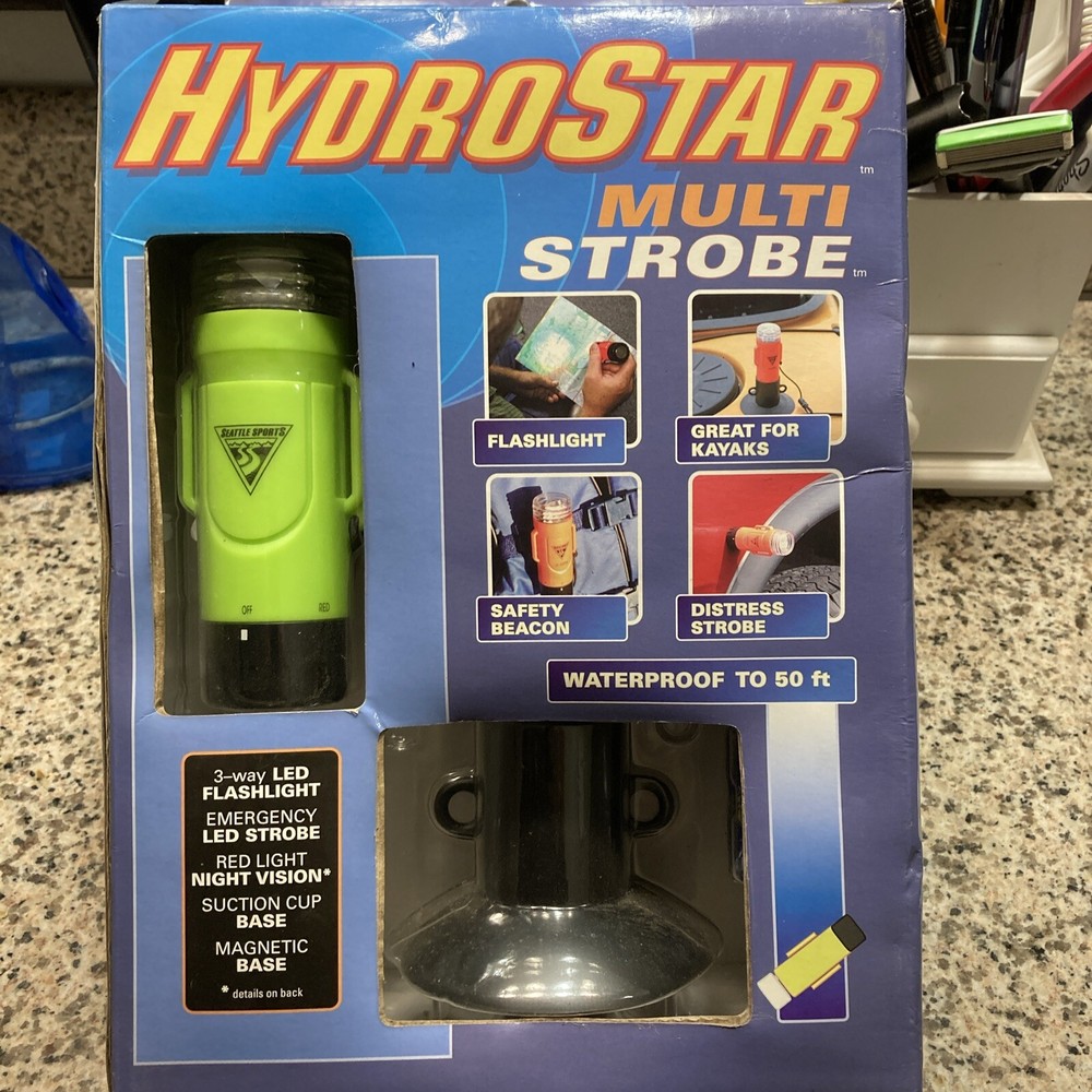 Seattle sports Hydro star multi strobe NOS
