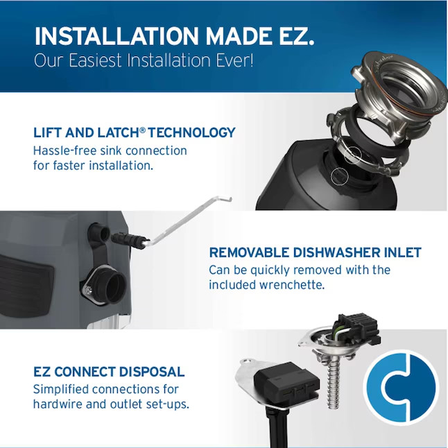 InSinkErator Evolution 1HP Garbage Disposal sale/freeship