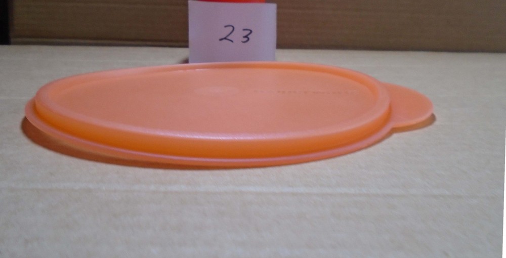 Tupperware Orange Replacement Lid Only #5455 W23