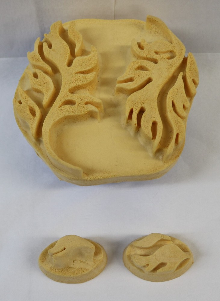 Sponge Prince, 3 Paint Sponges, Wall Concepts - Sponge Application Leaf Pattern!