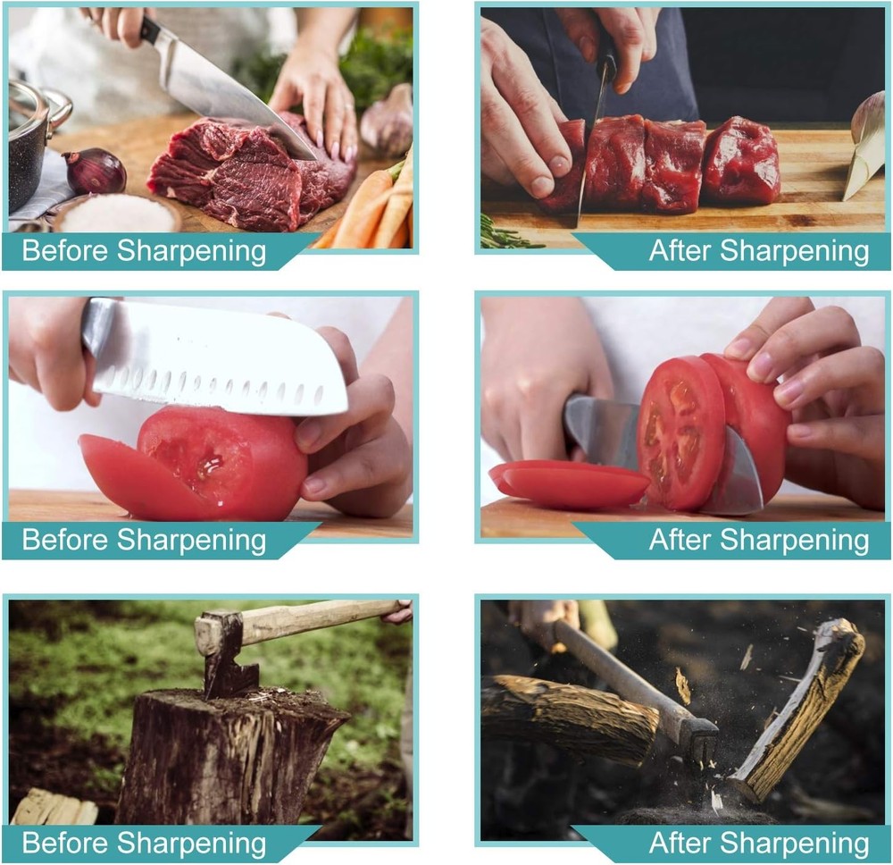 Knife Sharpening Stone 400 1000 Whetstone New