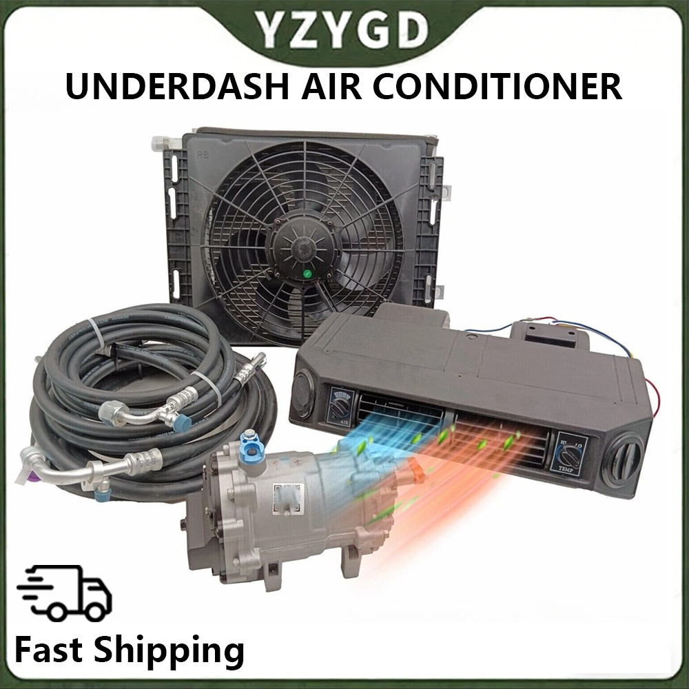 Underdash Air Conditioning Conditioner For Car Auto Heat & Cool A/C 12V Unit