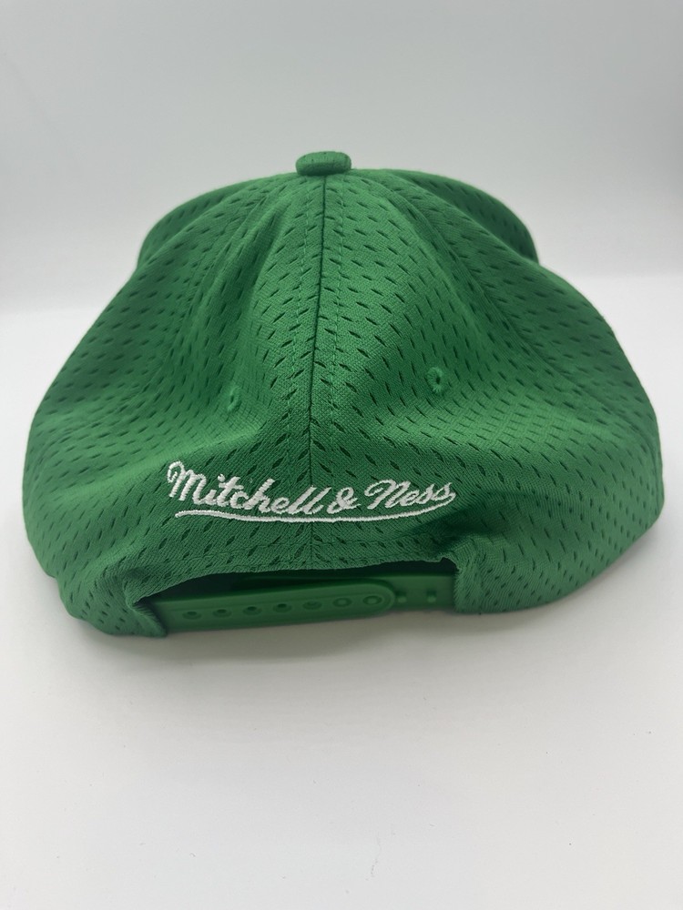 Mitchell & Ness Boston Celtics Meshed Up Snapback Adjustable Hat New With Tags
