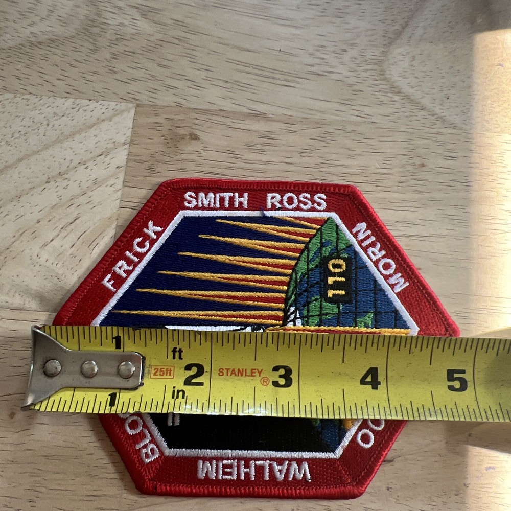 STS-110 SPACE SHUTTLE MISSION CREW PATCH