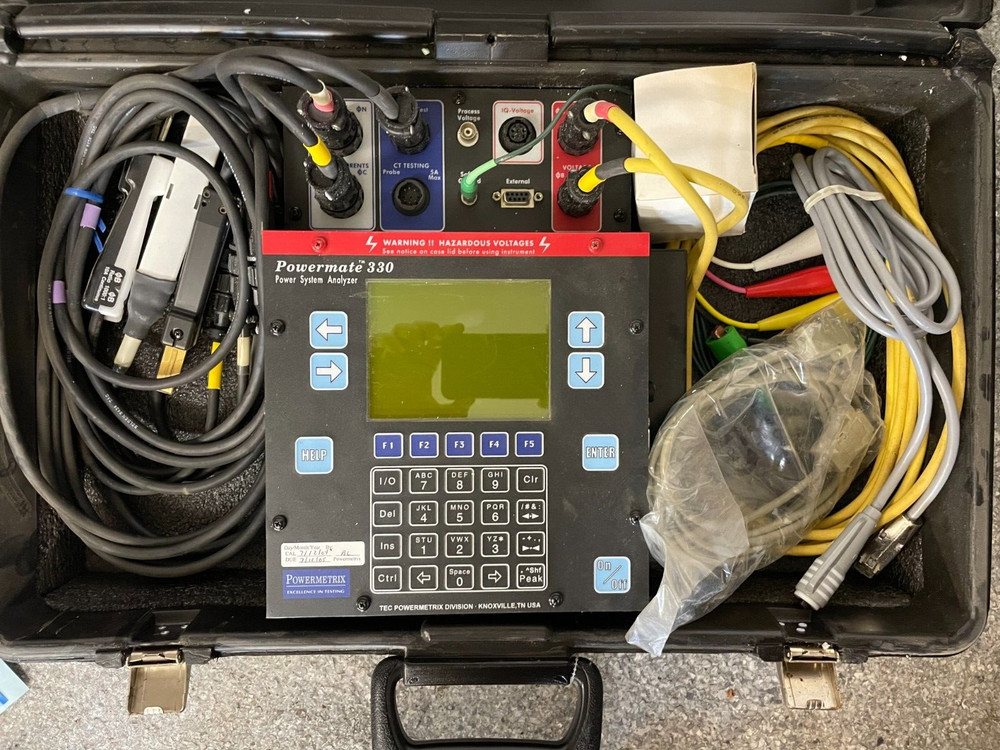 PowerMetrix PowerMate 330 Power System Analyzer