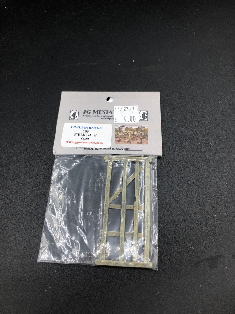 JG Miniatures Diorama Accessory Field Gate C08F