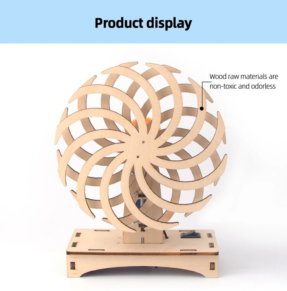 DIY Handmade Magic Window DIY Science Experiment Kit & Education Model Toy