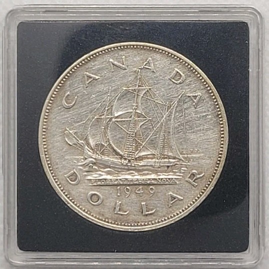 1949 Canada Silver Dollar – Newfoundland Confederation