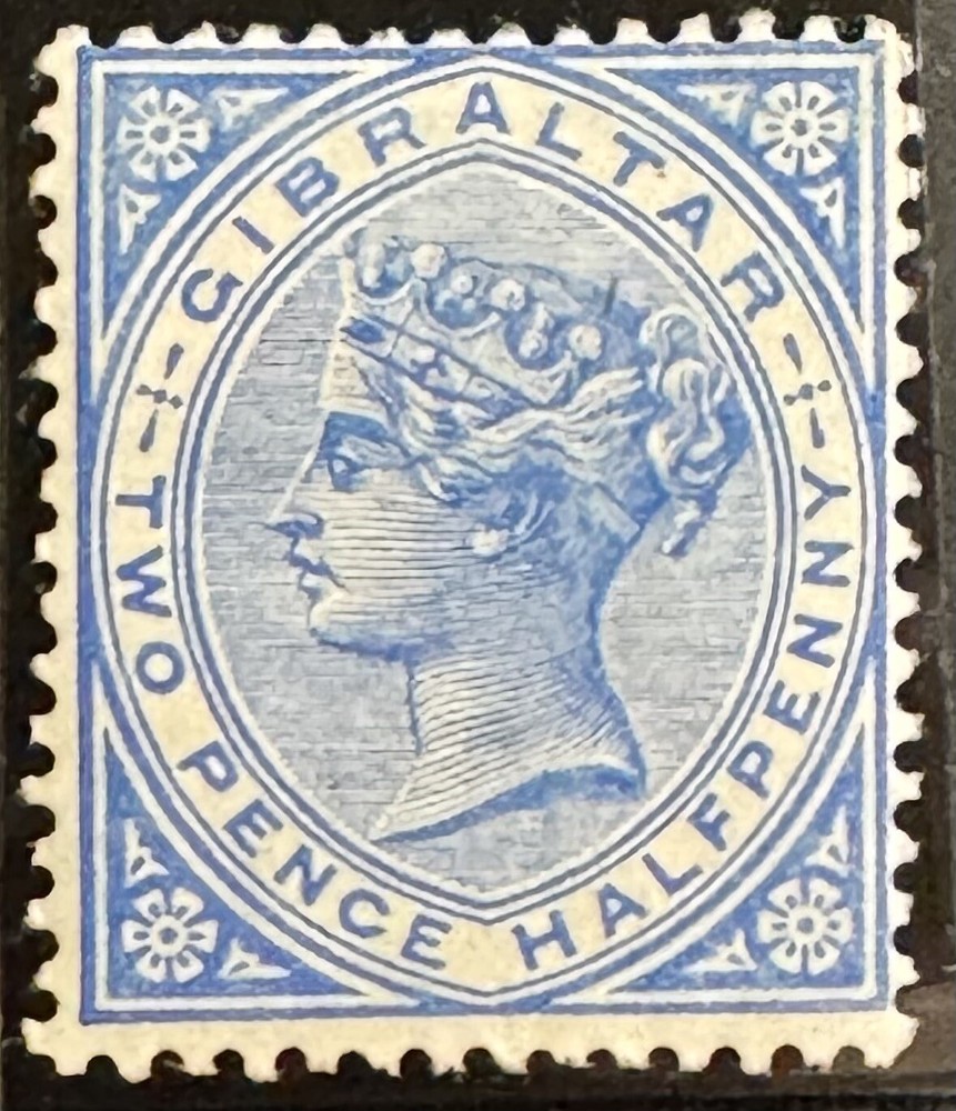 DP Stamps Gibraltar 1886 SC 14a Mint
