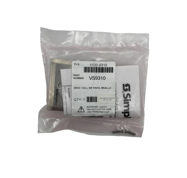 SIMPLEX 5120-9310 - Vs9310 Call Switch