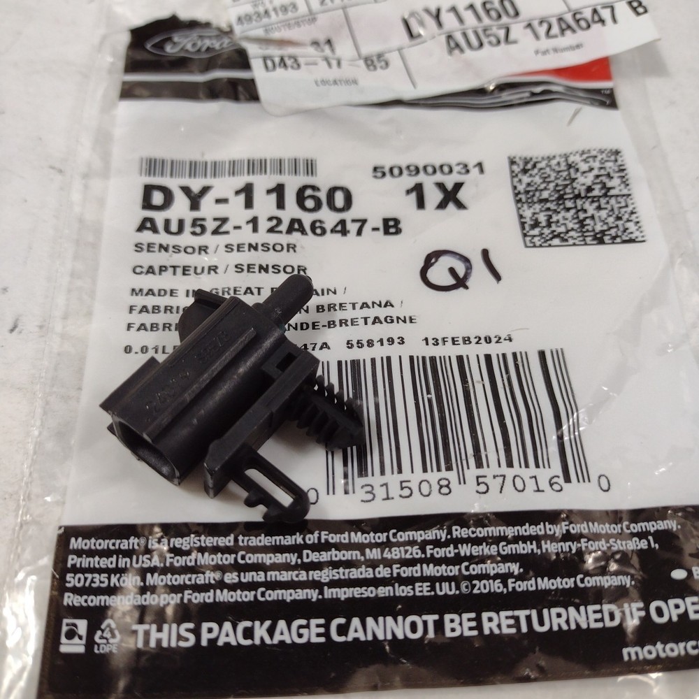 Ambient Air Temperature Sensor Motorcraft DY1160